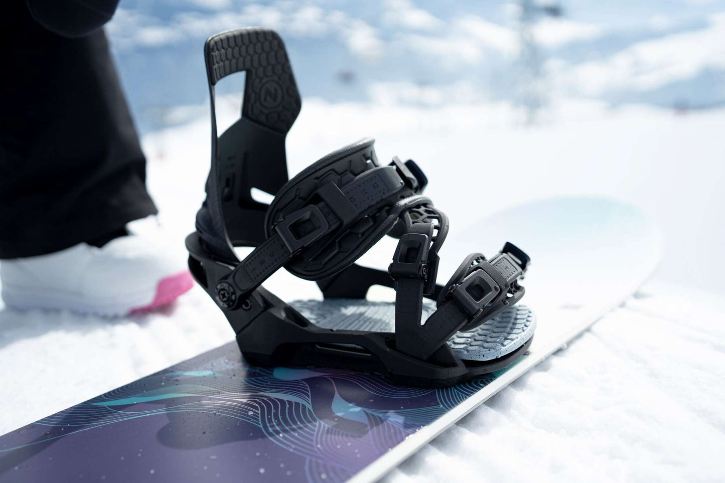 Kaon-W-Plus 2023 | Nidecker | EU Kaon-W-Plus 2023 Bindings Nidecker Premium Swiss Snowboard 7630463445044 N.23.BNW.KWP.BK.3M.1