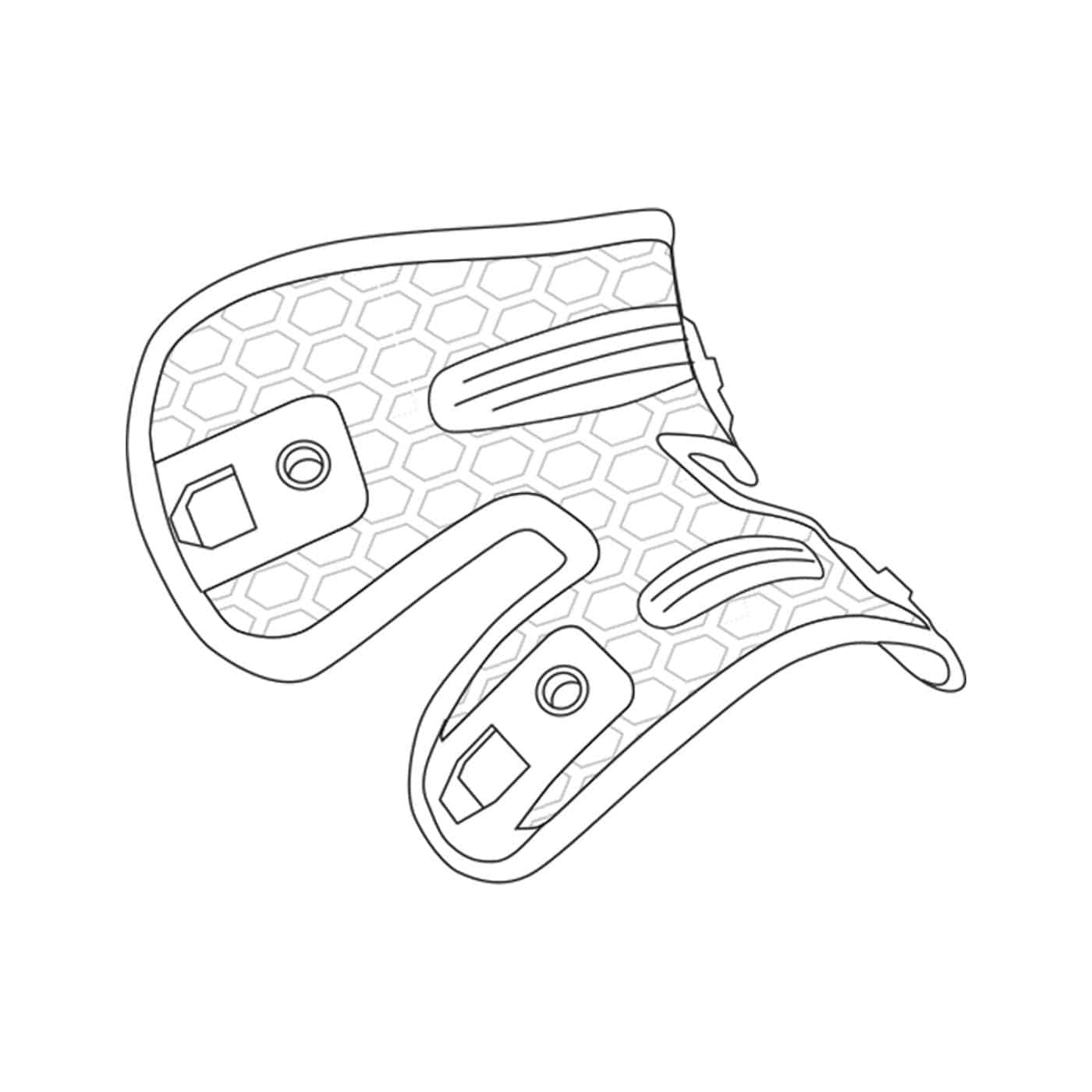 Fs-F004-A - Exokush Fusion-Strap | Nidecker | EU Fs-F004-A - Exokush Fusion-Strap Spare Parts Nidecker Premium Swiss Snowboard 7630949104281 N.25.PAN.KFS.BK.2SM.1