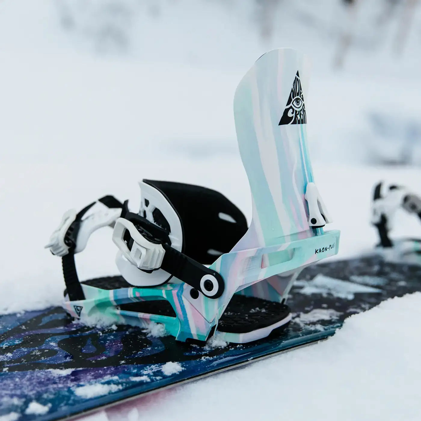 Kaon Plus 2026 | Seamless Connection | Nidecker | EU Kaon Plus Bindings Nidecker Premium Swiss Snowboard