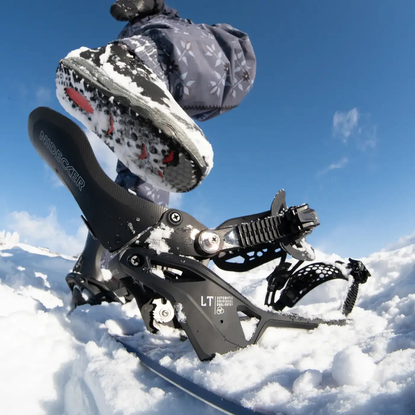 LT Supermatic 2026 | Leaner. Meaner. | Nidecker | EU LT Supermatic® Bindings Nidecker Premium Swiss Snowboard
