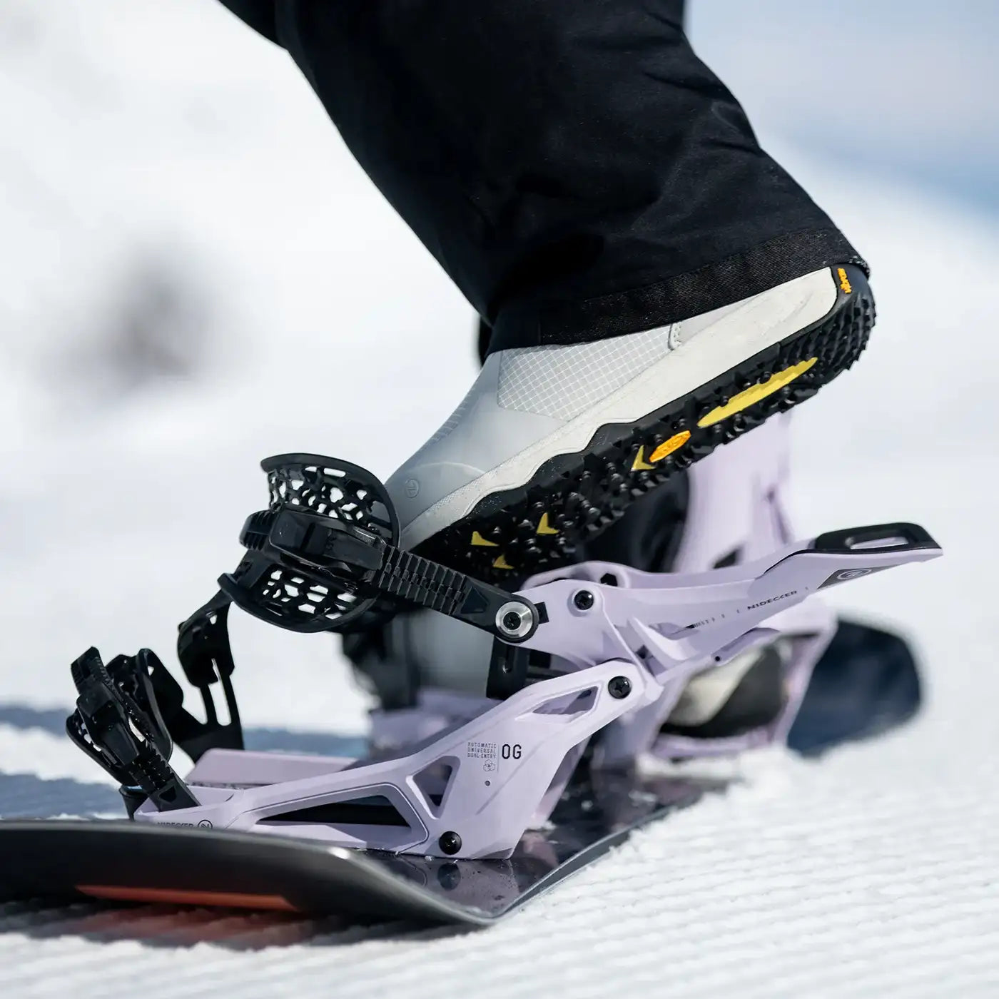 OG Supermatic 2026 | Kick, Click, Go | Nidecker | EU OG Supermatic® Bindings Nidecker Premium Swiss Snowboard