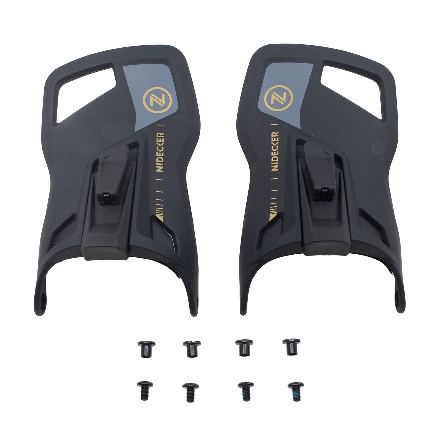 Hb-S001-A - Supermatic-Hiback | Nidecker | EU HB-S001-A - Supermatic® Nylon+ Ultraback Highback Set Spare Parts Nidecker Premium Swiss Snowboard 7630949103161 N.25.PAN.SHB.BK.2S.1