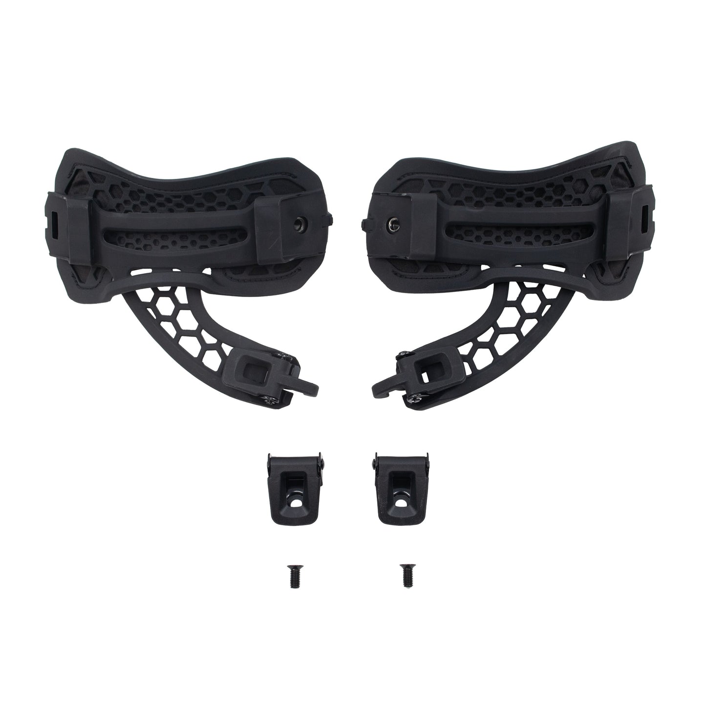 Hs-S003-A - Supermatic-Exkhprstrp | Nidecker | EU HS-S003-A - Supermatic® Exo-Kush Pro S Hybrid Strap Set Spare Parts Nidecker Premium Swiss Snowboard 7630949103376 N.25.PAN.SEP.BK.3M.1