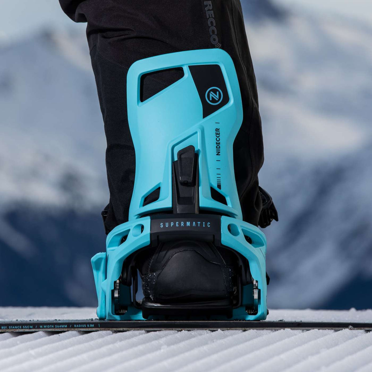 Supermatic 2025 | Nidecker | EU Supermatic 2025 Bindings Nidecker Premium Swiss Snowboard