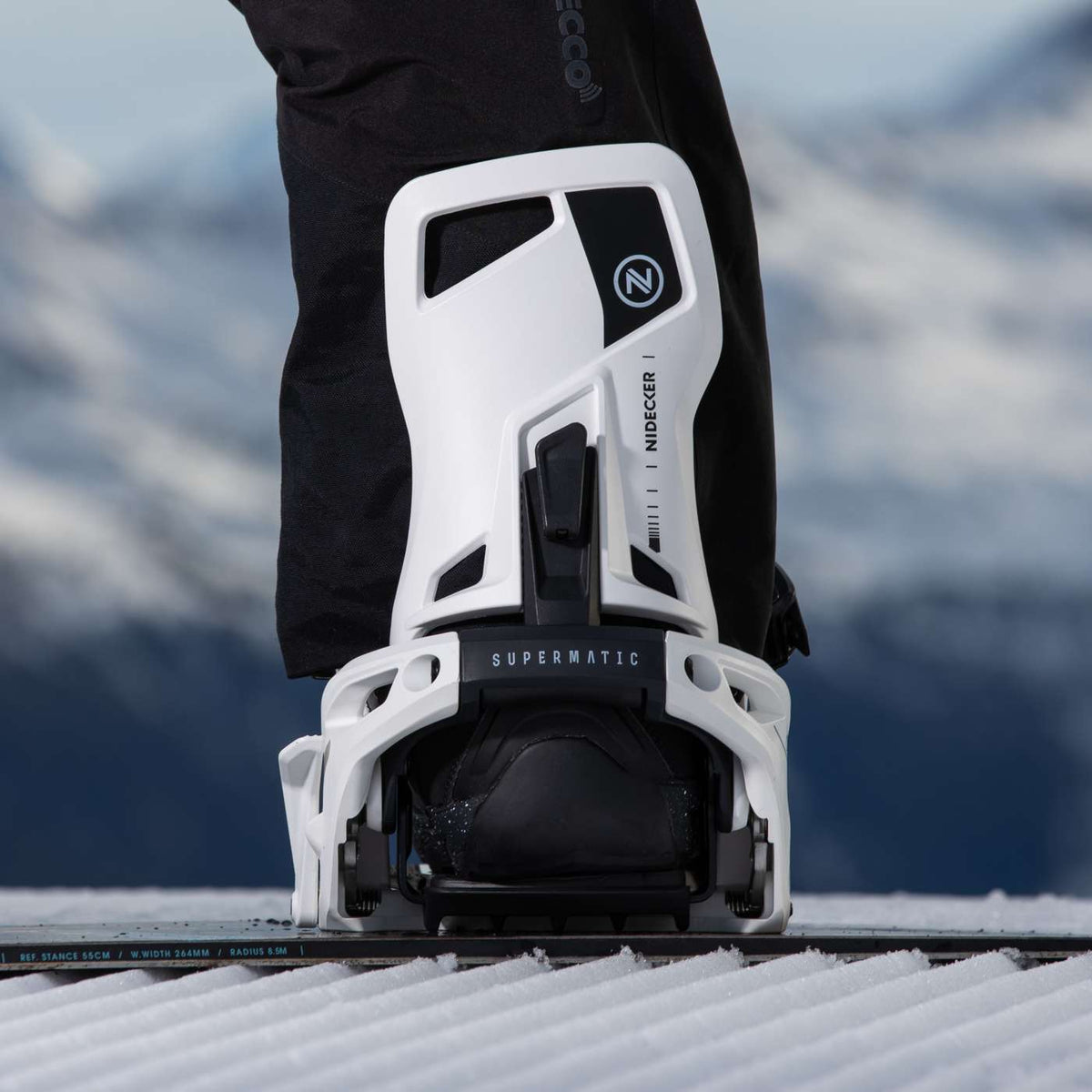 Supermatic 2024 | Nidecker | EU Supermatic 2024 Bindings Nidecker Premium Swiss Snowboard