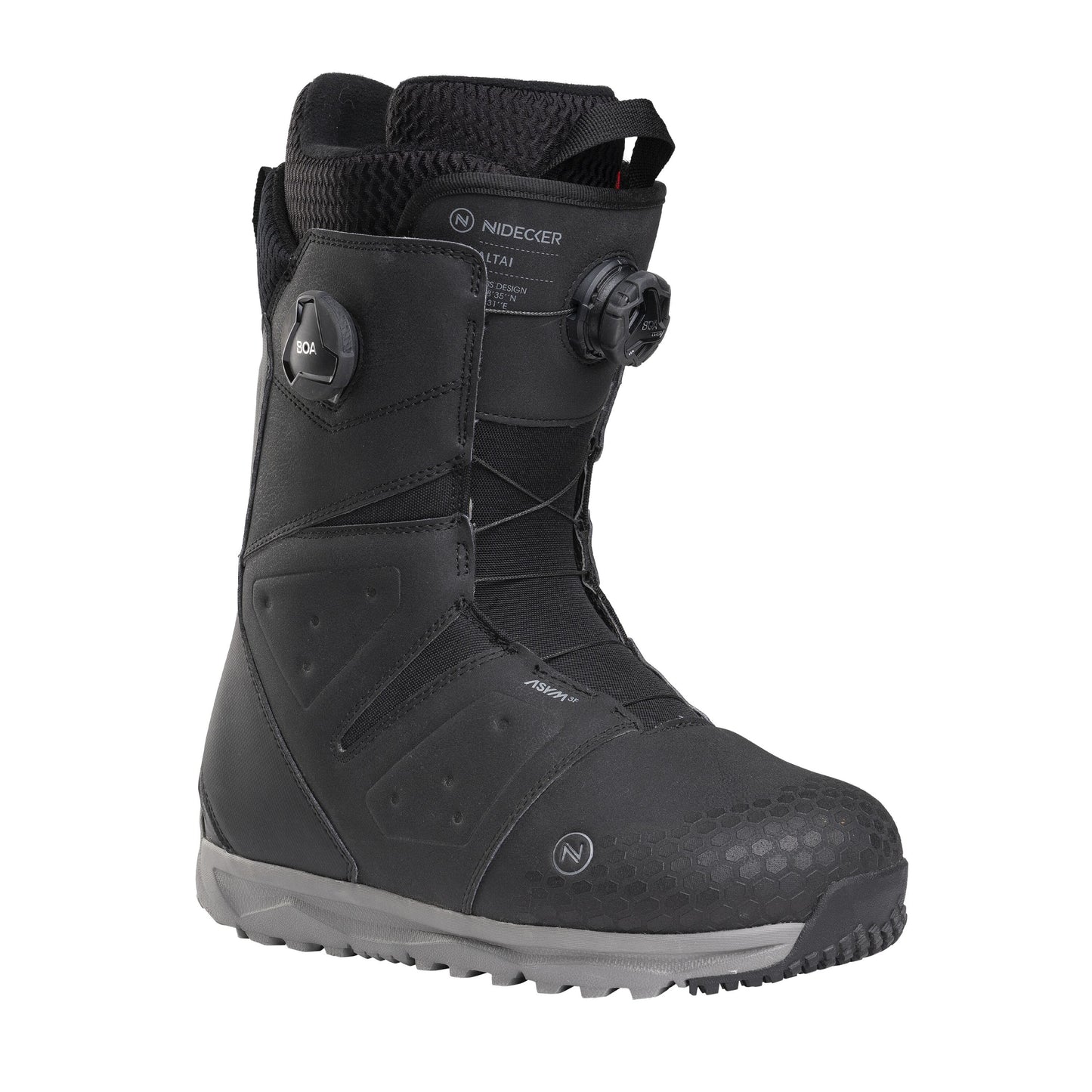 Altai 2023 | Nidecker | EU Altai 2023 Boots Nidecker Premium Swiss Snowboard 7630463440445 N.23.BTM.ALT.BK.070.1