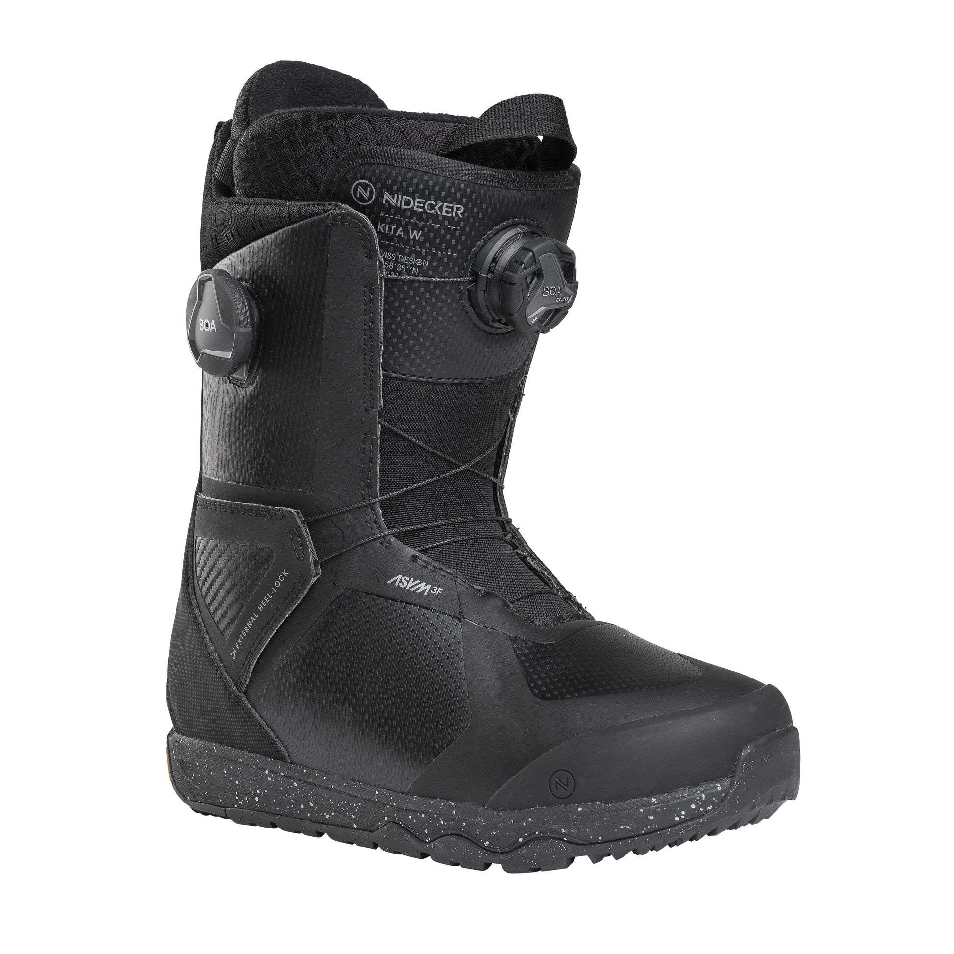 Kita Women 2026 | Feet First | Nidecker | EU Kita Women Boots Nidecker Premium Swiss Snowboard 7630463446263 N.23.BTW.KTW.BK.055.1