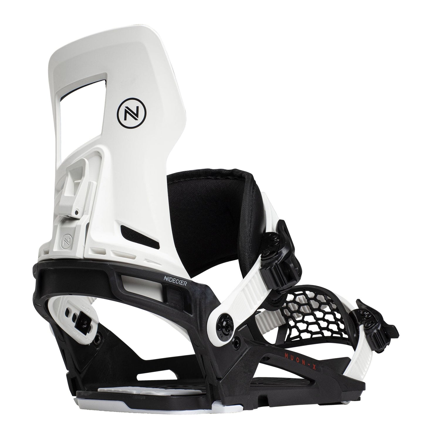 Muon-X 2023 | Nidecker | EU Muon-X 2023 Bindings Nidecker Premium Swiss Snowboard 7630463445006 N.23.BNM.MUX.WH.3M.1
