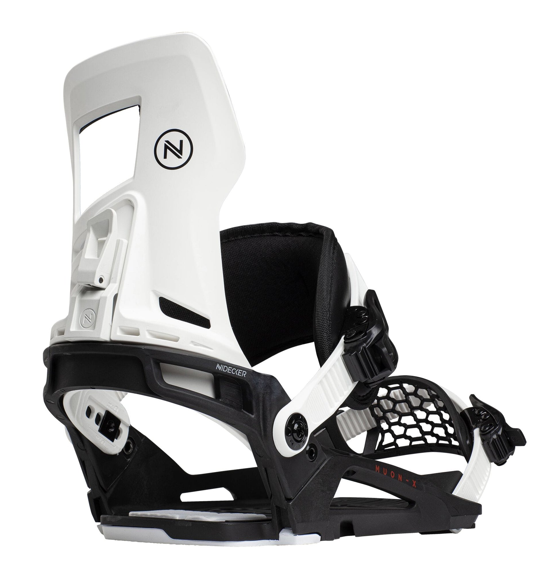 Muon-X 2023 | Nidecker | EU Muon-X 2023 Bindings Nidecker Premium Swiss Snowboard 7630463445006 N.23.BNM.MUX.WH.3M.1
