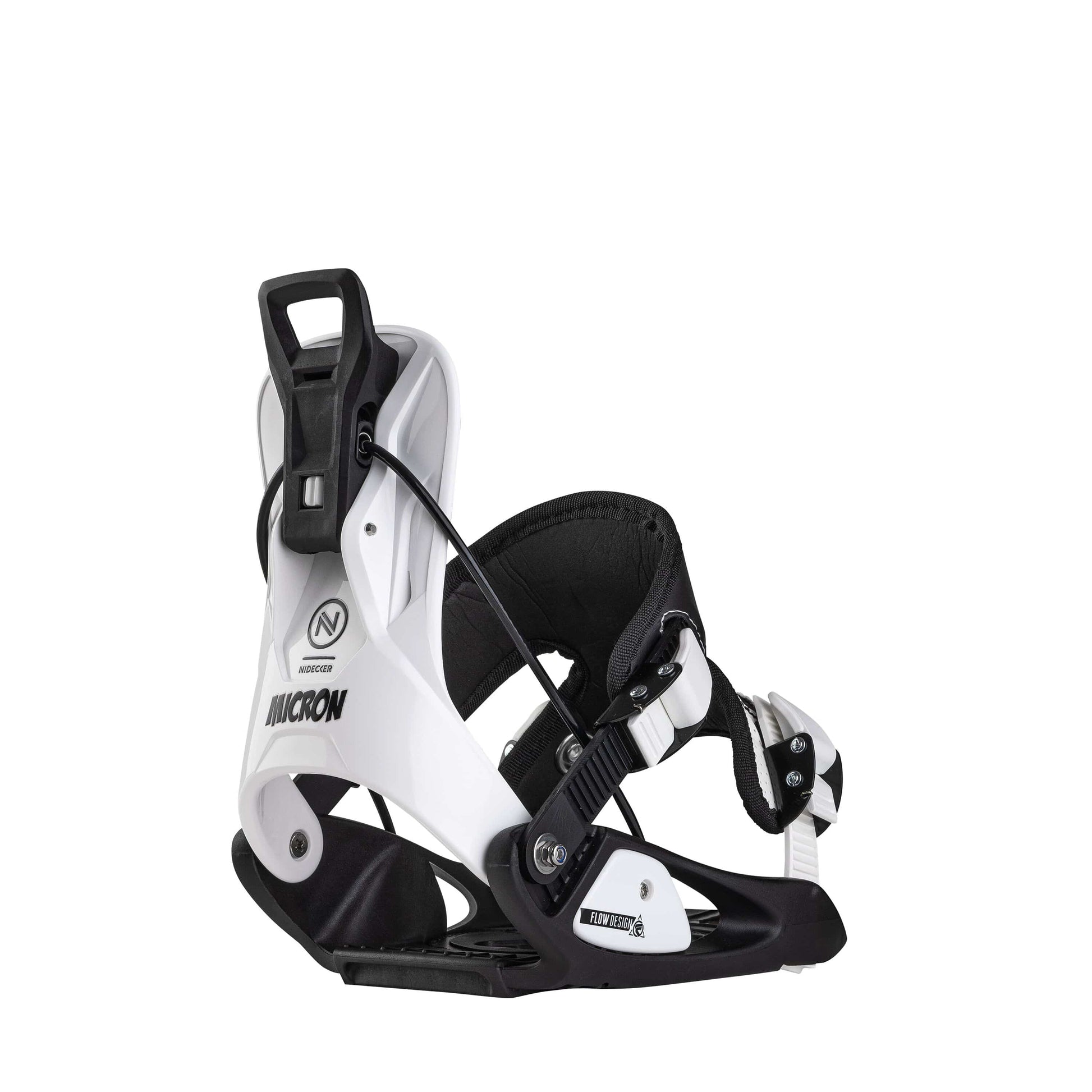 Flow Micron 2026 | Flip It & Rip It | Nidecker | EU Flow Micron Bindings Nidecker Premium Swiss Snowboard 7630463495810 N.25.BNU.MIC.BK.1XS.1