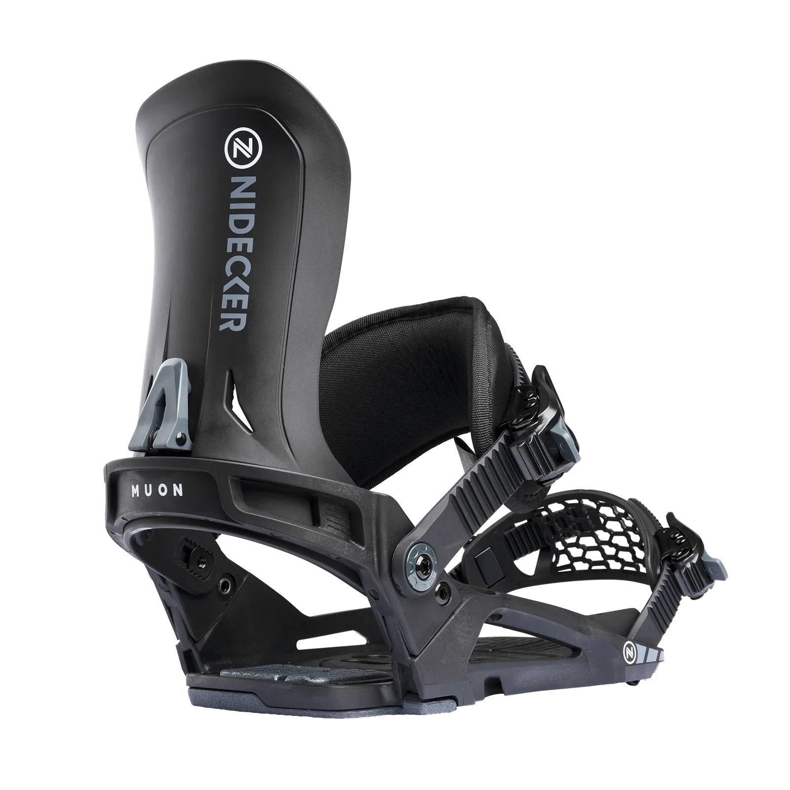 Muon 2026 | Seamless Connection | Nidecker | EU Muon Bindings Nidecker Premium Swiss Snowboard 7630949116024 N.26.BNU.MUO.BK.2S.1